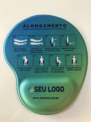 Mouse Pad C/ Apoio de Pulso