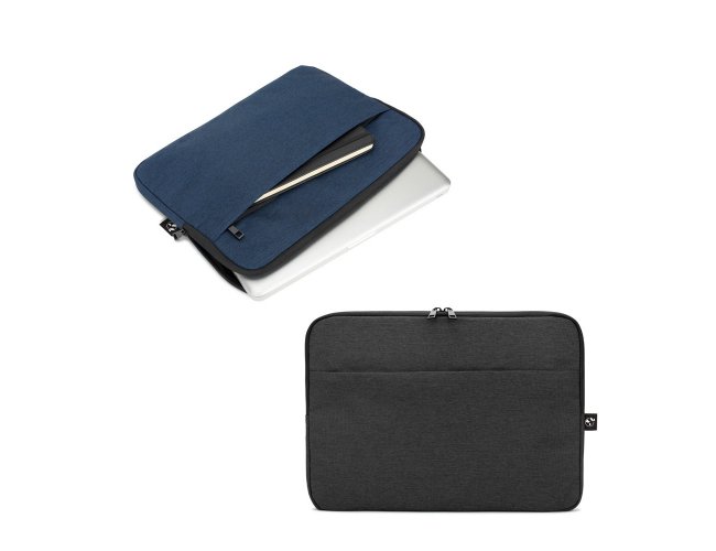 NEWCASTLE. Pasta para notebook 14" em polister reciclado 600D de alta densidade