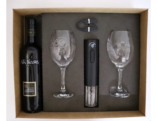 Kit vinho personalizado III