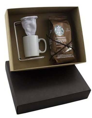 Kit caf com coador