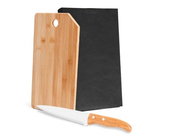 Para Cozinha Em Bambu/Inox
