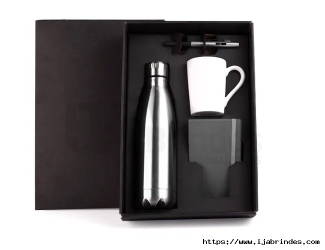 Kit Garrafa Com Acessrios - 4 Ps
