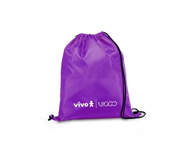 Mochila Saco em Nylon 210