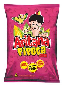 Pipoca Doce Aritana 40 gramas
