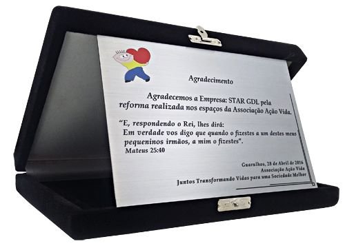 Placa de Inox