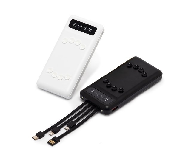 Power Bank 10.000mAh com Lanterna e Multissa�das