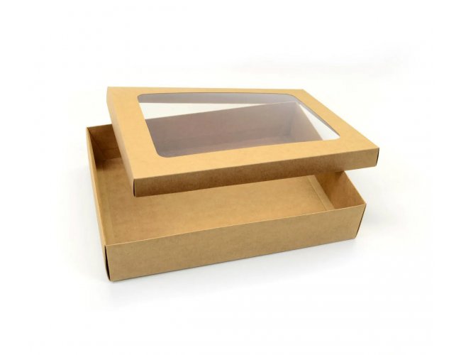 Caixa com visor