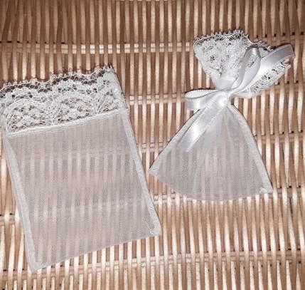 Saquinho 7x9 Cm Organza