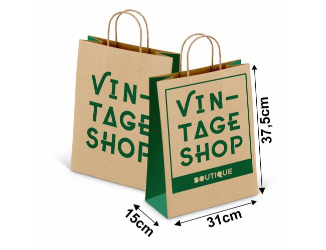 Sacola Kraft G