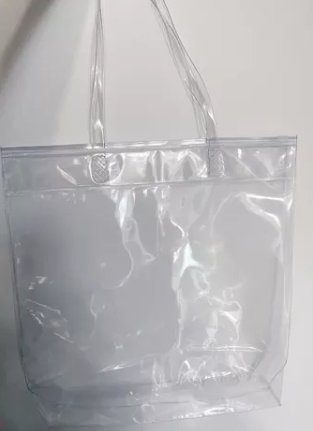 Sacola Multi Uso Pvc Com Ziper Transparente Bolsa