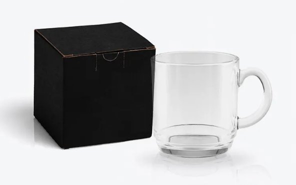Caneca Em Vidro.