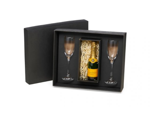 Jogo De Taas De Vidro P/ Champagne 190 Ml - 2 Ps