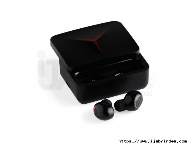 Fone de Ouvido Bluetooth com Case Carregador