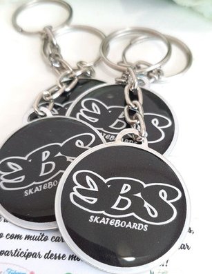 Chaveiro de metal personalizado