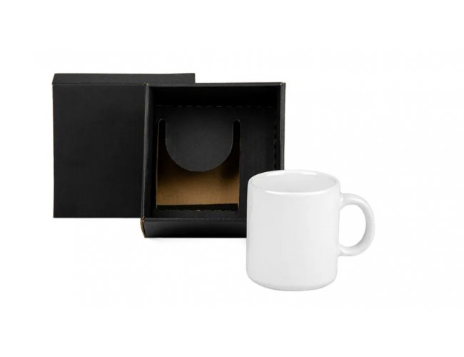 Caneca Em Cermica Branca 270 Ml Em Caixa Com Elstico