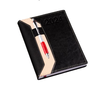 Agenda Clssica com Suporte de Caneta