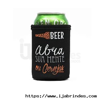 Porta latinha de neoprene