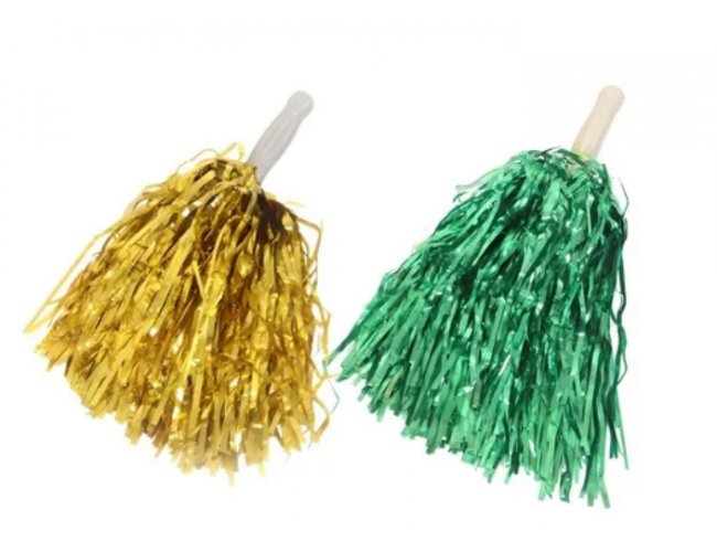 Kit Pompom metalizado