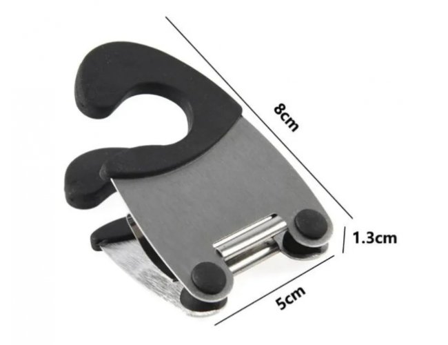 Suporte Descanso Porta Colher Clipes de Panela Inox