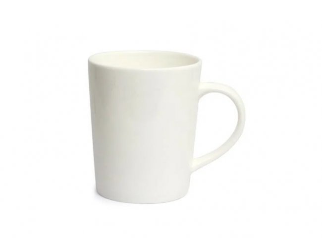 Caneca de Porcelana Branca para Sublimao Semi Cnica - 450ml