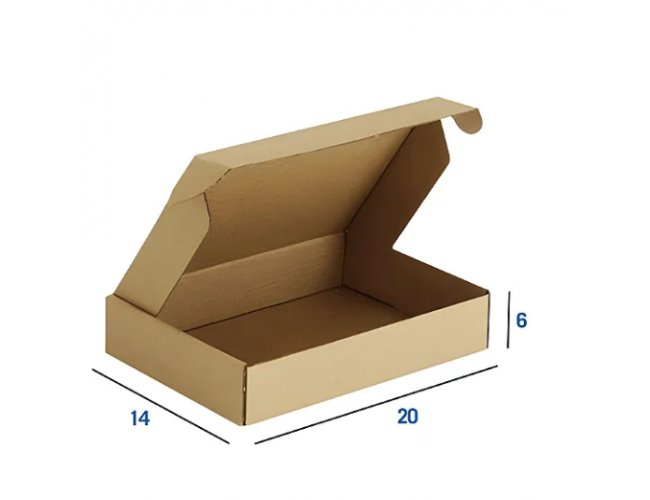 Caixa de papelo de aniversrio 20 x 14 x 6