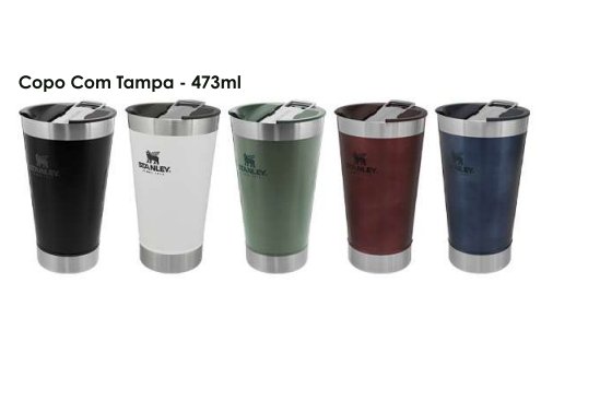 Copo stanley 473ml c/ tampa