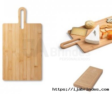 CARAWAY. Tbua de servir aperitivos em bambu com pega