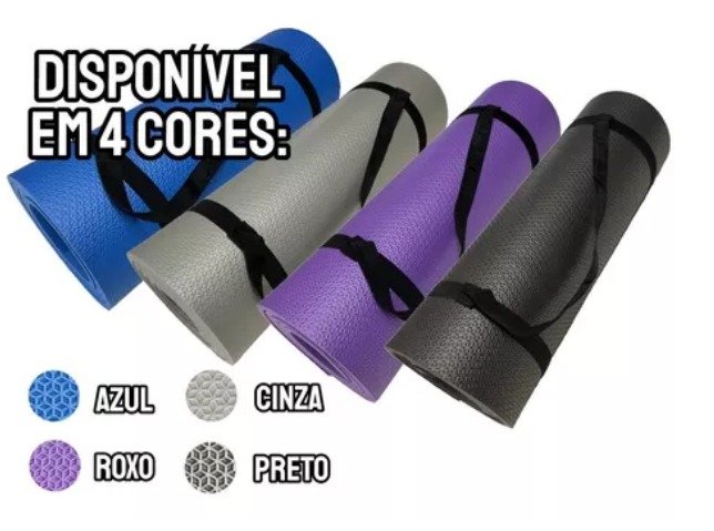 Esteirinha Colchonete Yoga Exerccios