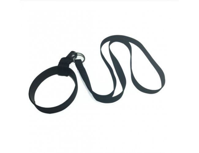 Porta copo de silicone com tirante