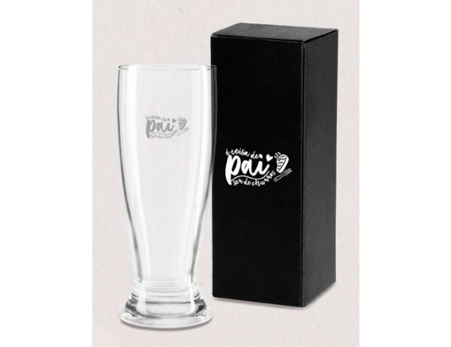 COPO DE VIDRO PARA CERVEJA