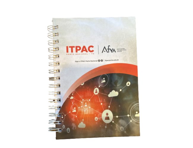Caderno capa dura