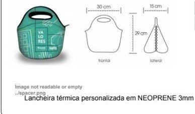 LANCHEIRA TERMICA