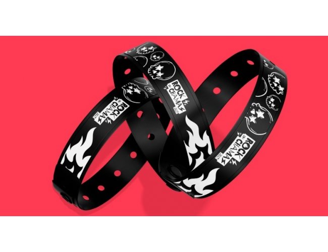 Pulseira em vinil