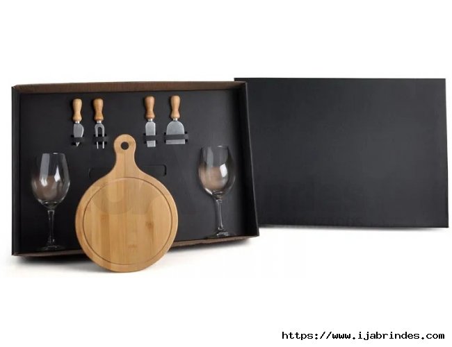 KIT QUEIJO E VINHO
