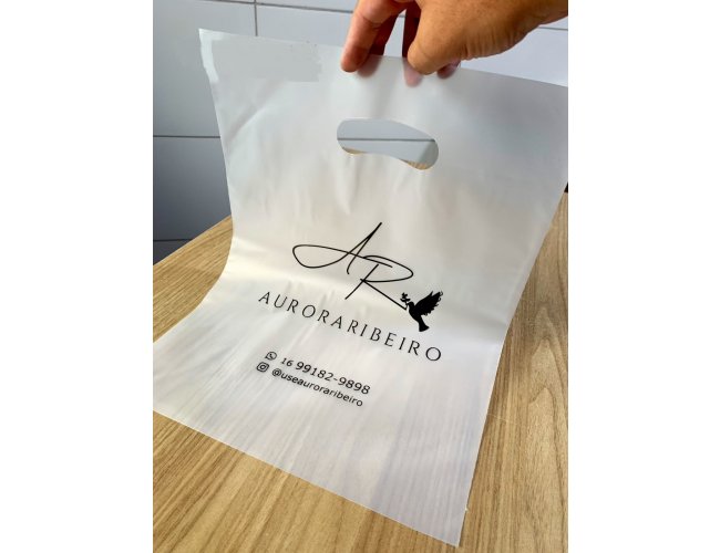 Sacola al�a vazada  45X60