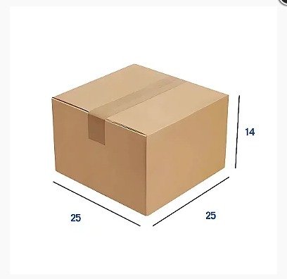 Caixa de Papel�o N17 - 25 x 25 x 14