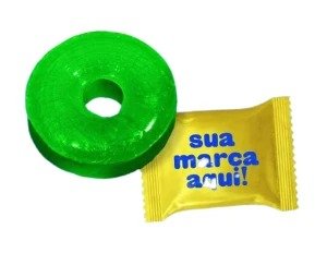Bala Personalizada (Embalagem Comum) - Tradicional