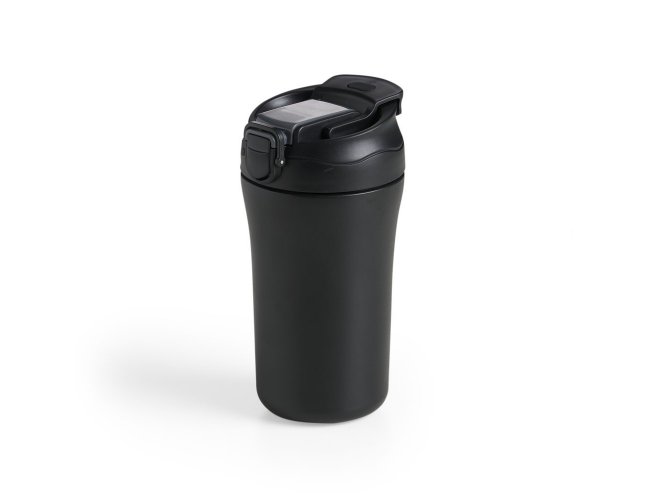 Copo Inox Parede Dupla 450ml Azul