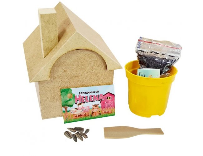 KIT CASINHA MDF EMBALAGEM CELOFANE