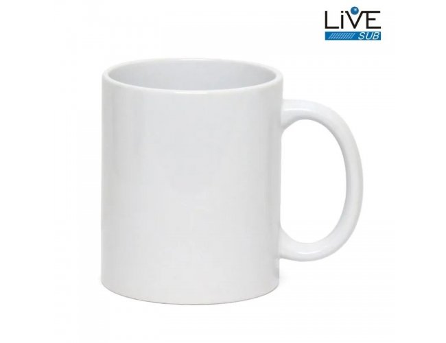Caneca para Sublima��o de Cer�mica Branca
