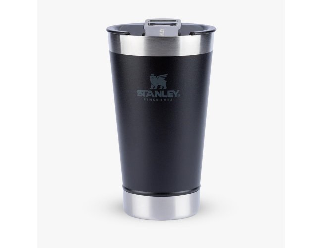 Copo Térmico de Cerveja (com tampa) Stanley Matte Black | 473ML