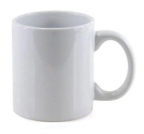Xcara de Caf para Sublimao 250ml