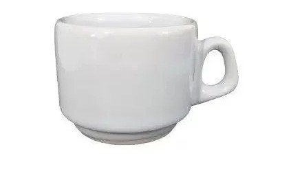 XCARA CERMICA BRANCA NACIONAL 180ML